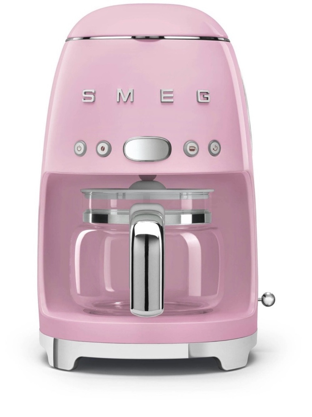 SMEG Pink Retro Drip Coffee Maker - Pink